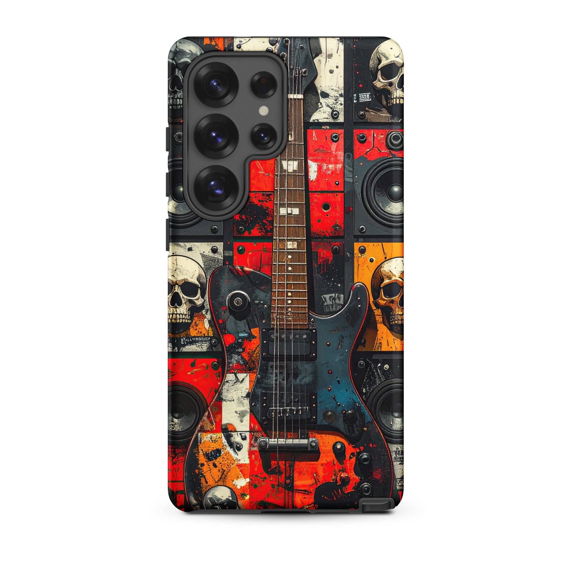 Carcasa Resistente para Samsung - Rebelión de Guitarras - CeluMovil