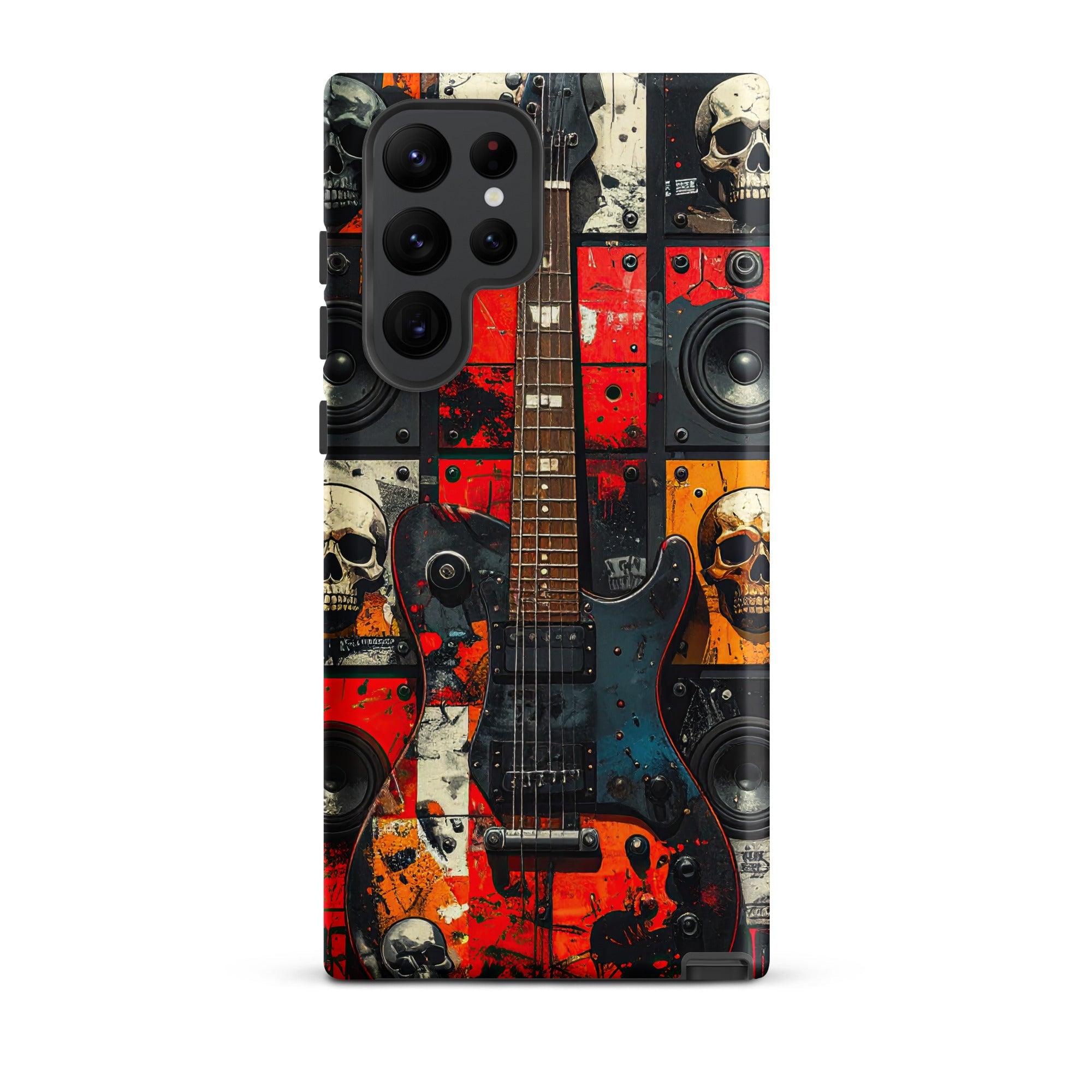 Carcasa Resistente para Samsung - Rebelión de Guitarras - CeluMovil