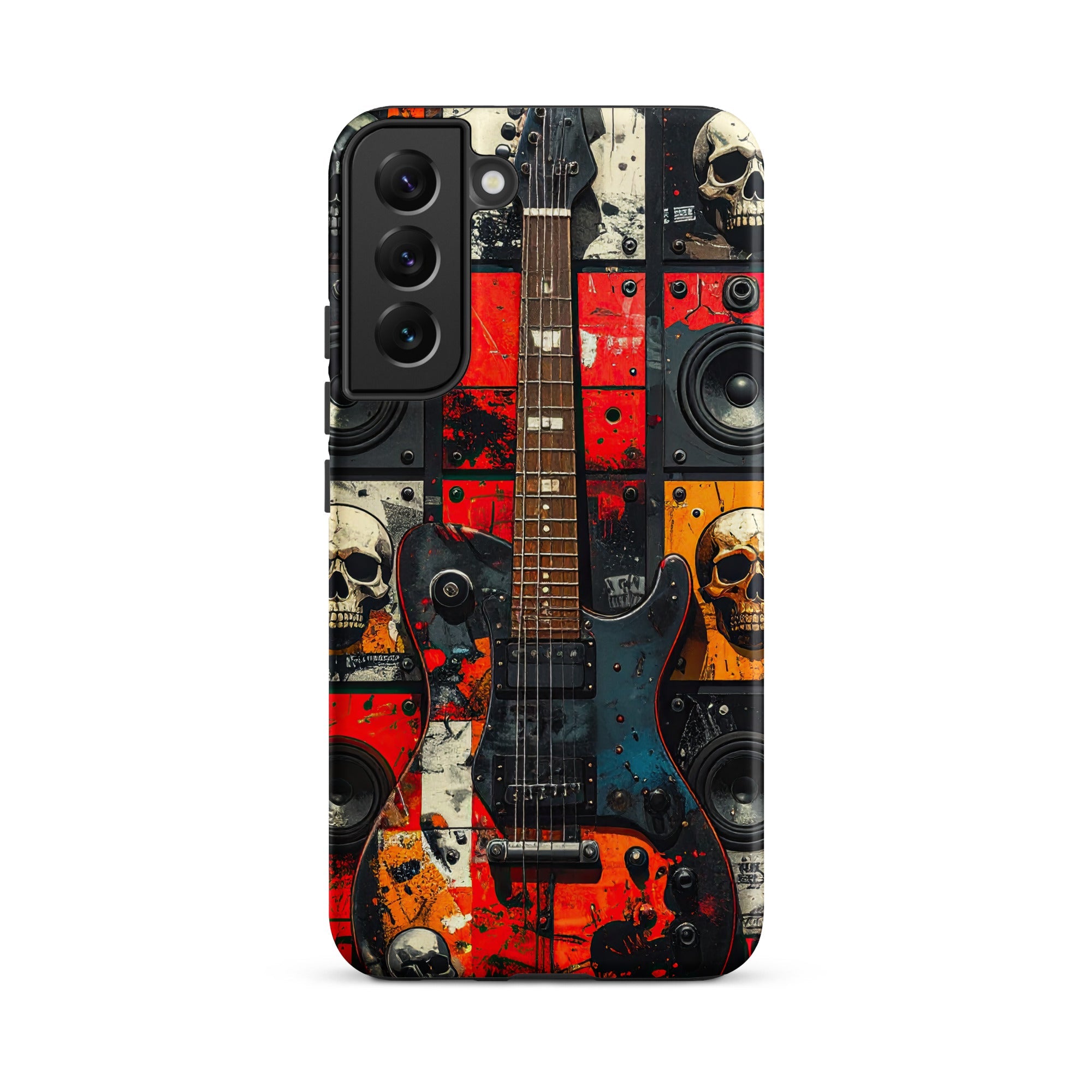 Carcasa Resistente para Samsung - Rebelión de Guitarras - CeluMovil