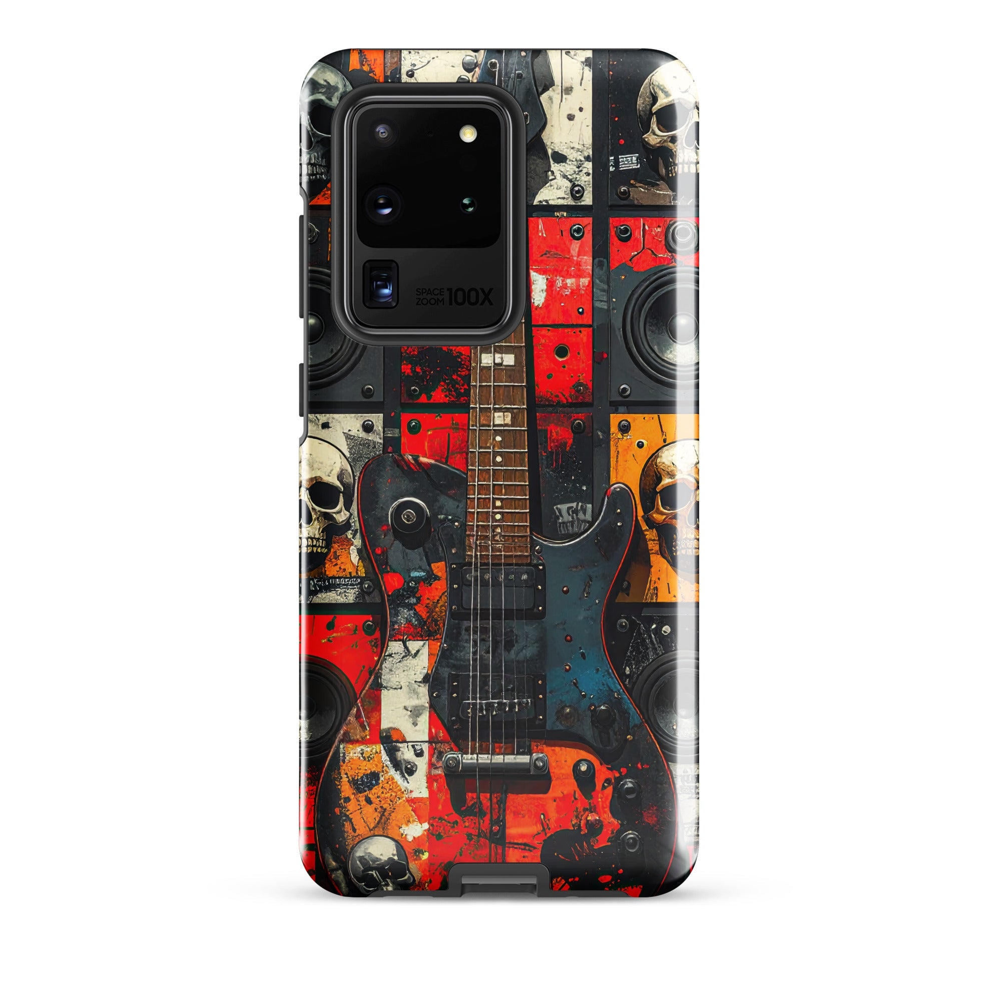 Carcasa Resistente para Samsung - Rebelión de Guitarras - CeluMovil