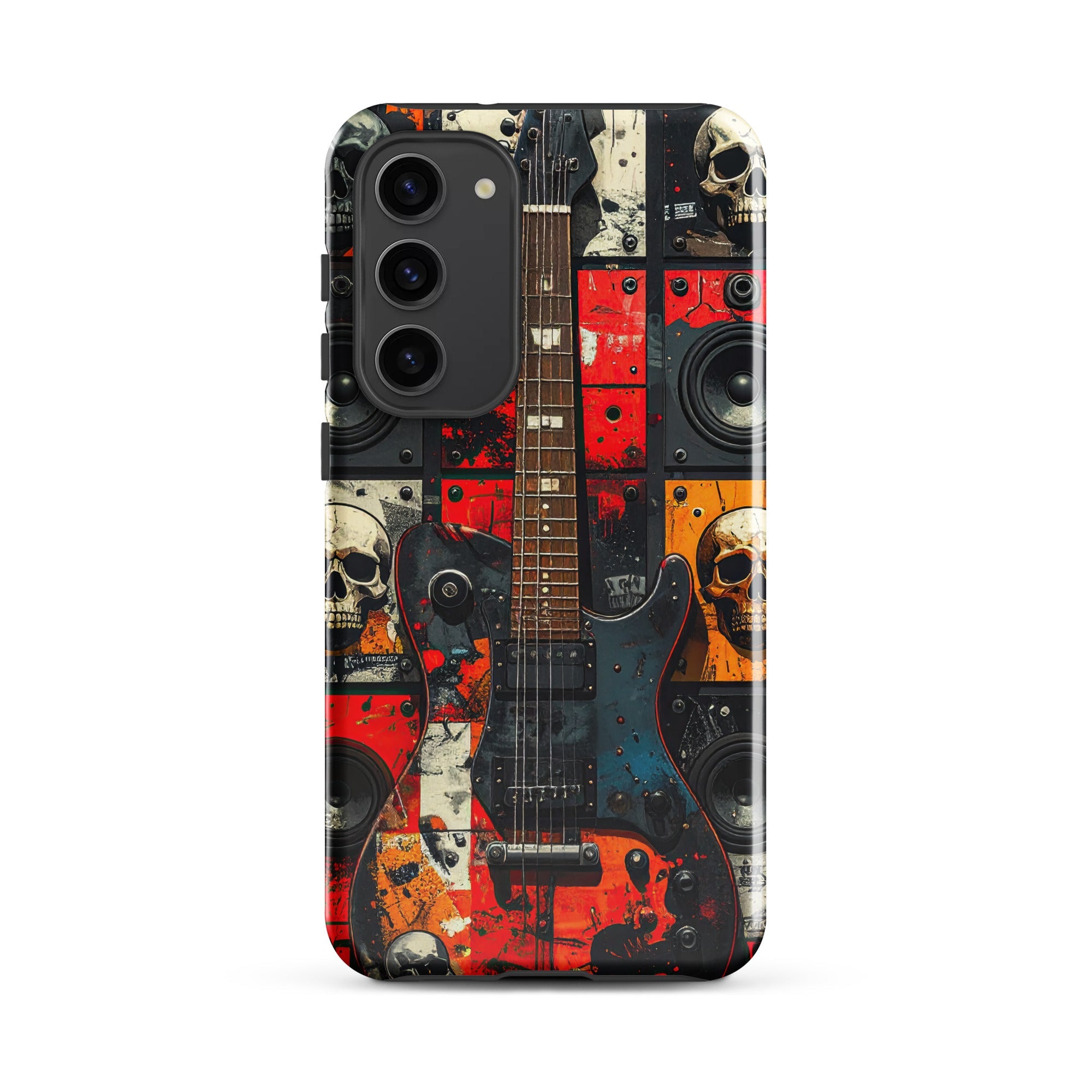 Carcasa Resistente para Samsung - Rebelión de Guitarras - CeluMovil