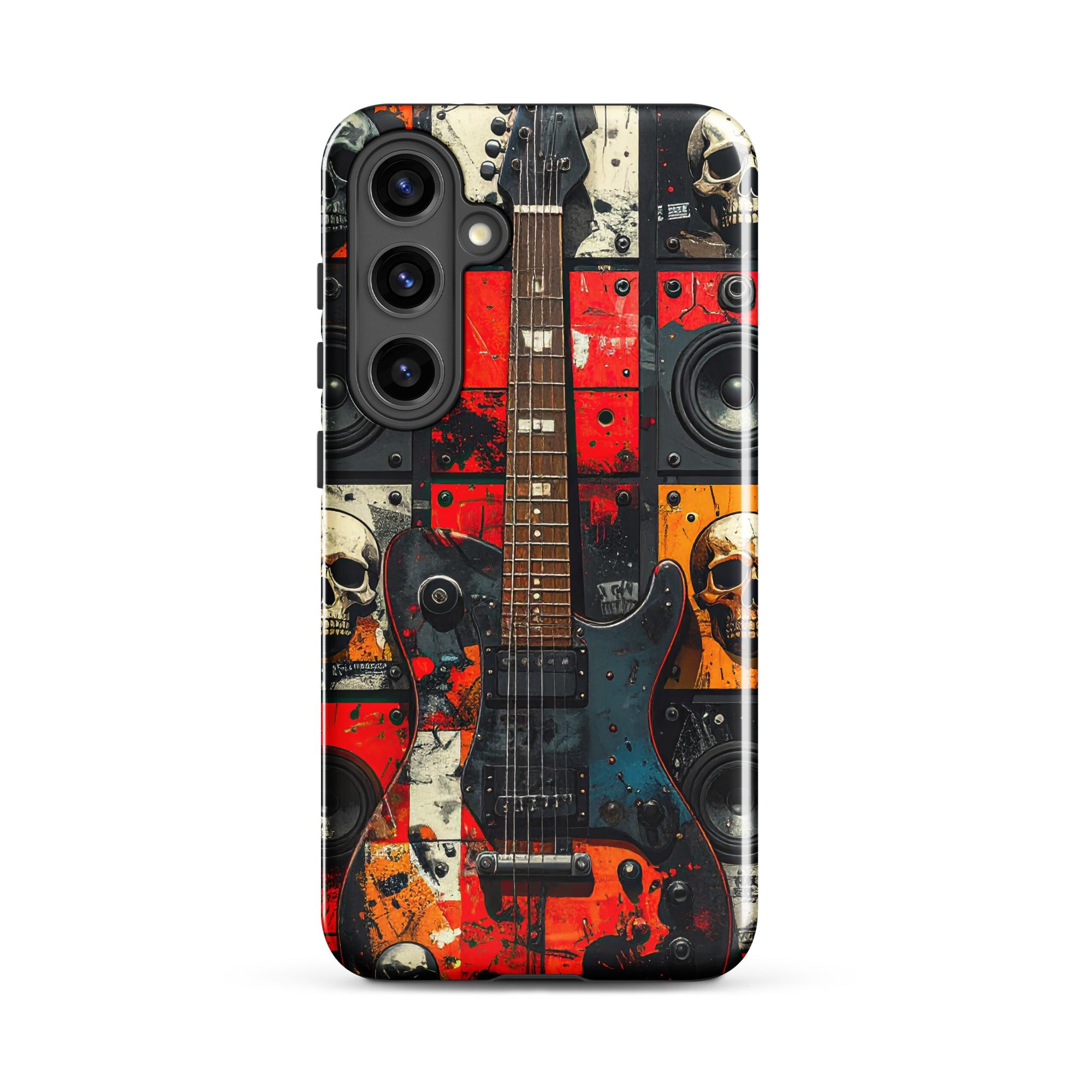 Carcasa Resistente para Samsung - Rebelión de Guitarras - CeluMovil