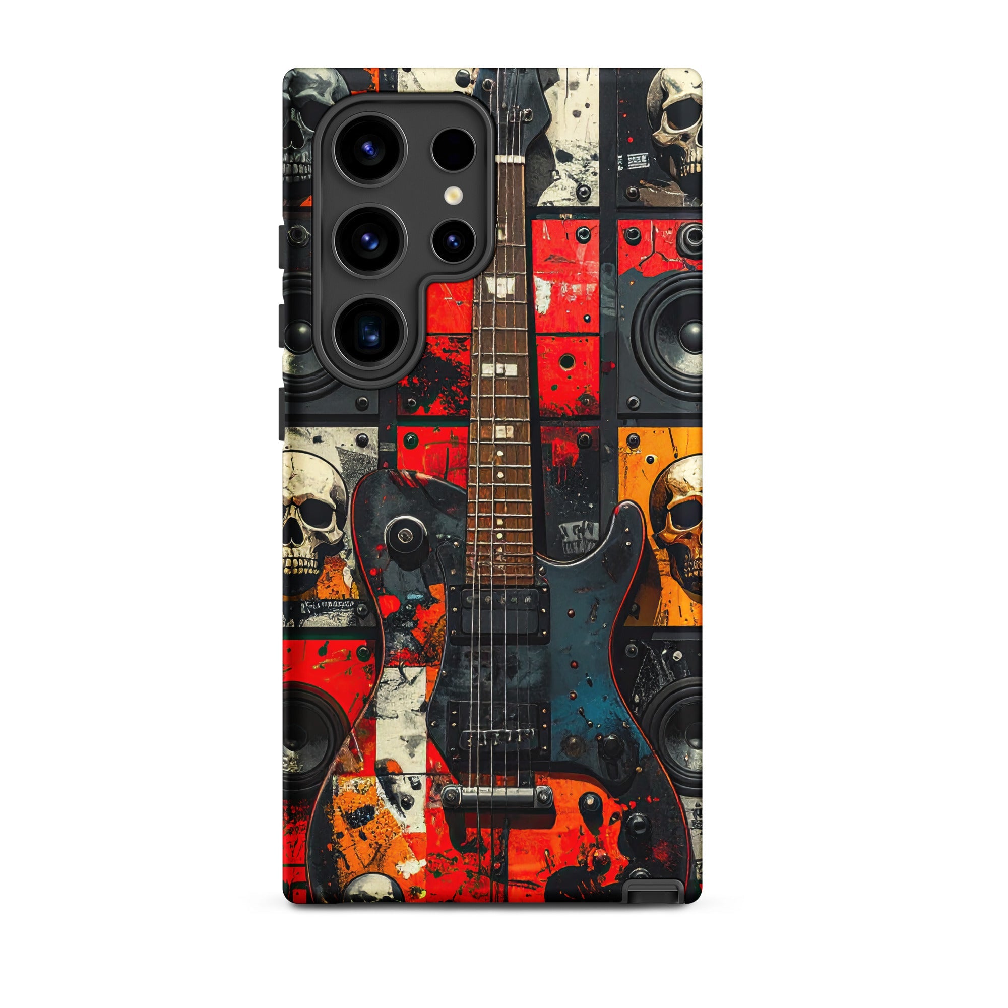 Carcasa Resistente para Samsung - Rebelión de Guitarras - CeluMovil