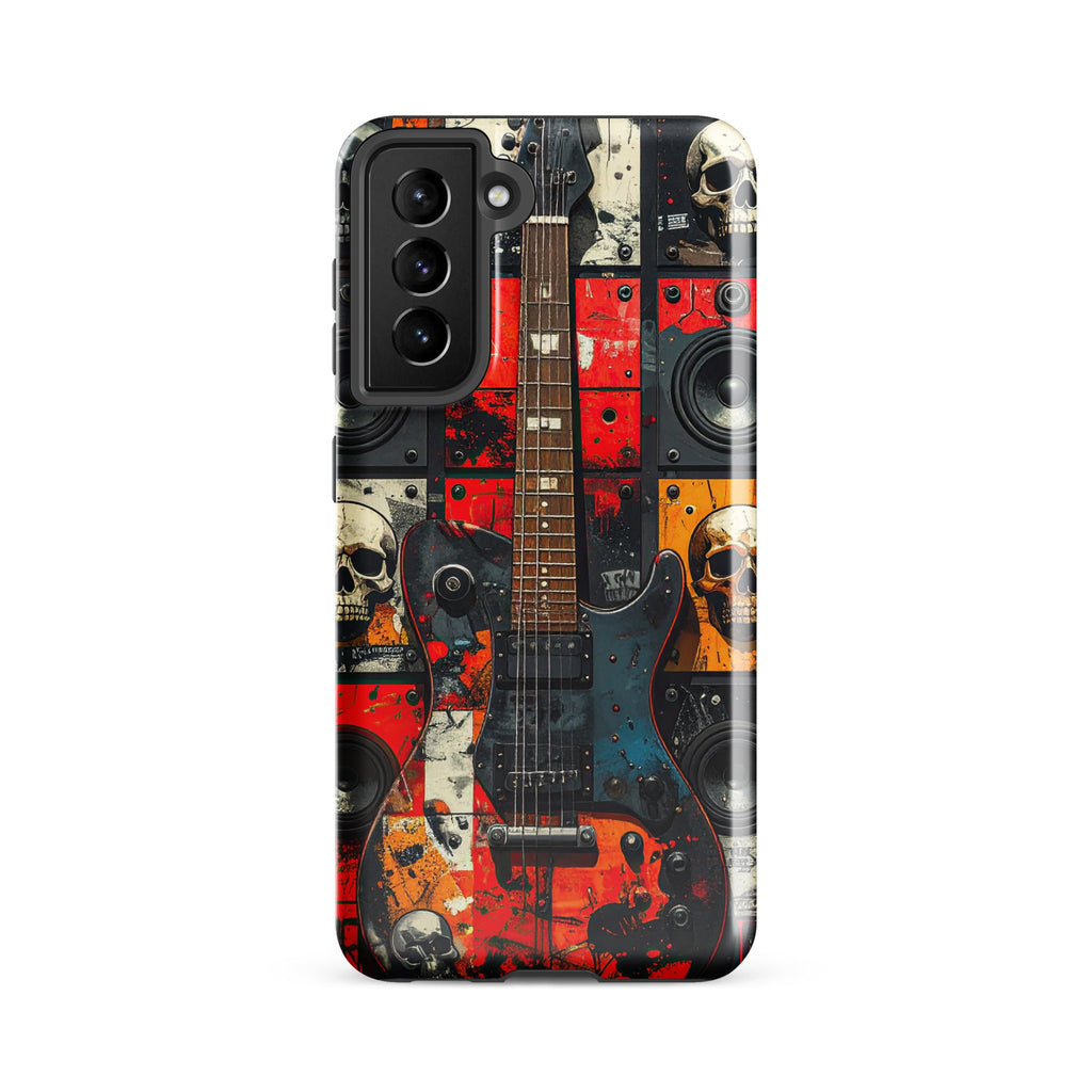 Carcasa Resistente para Samsung - Rebelión de Guitarras - CeluMovil