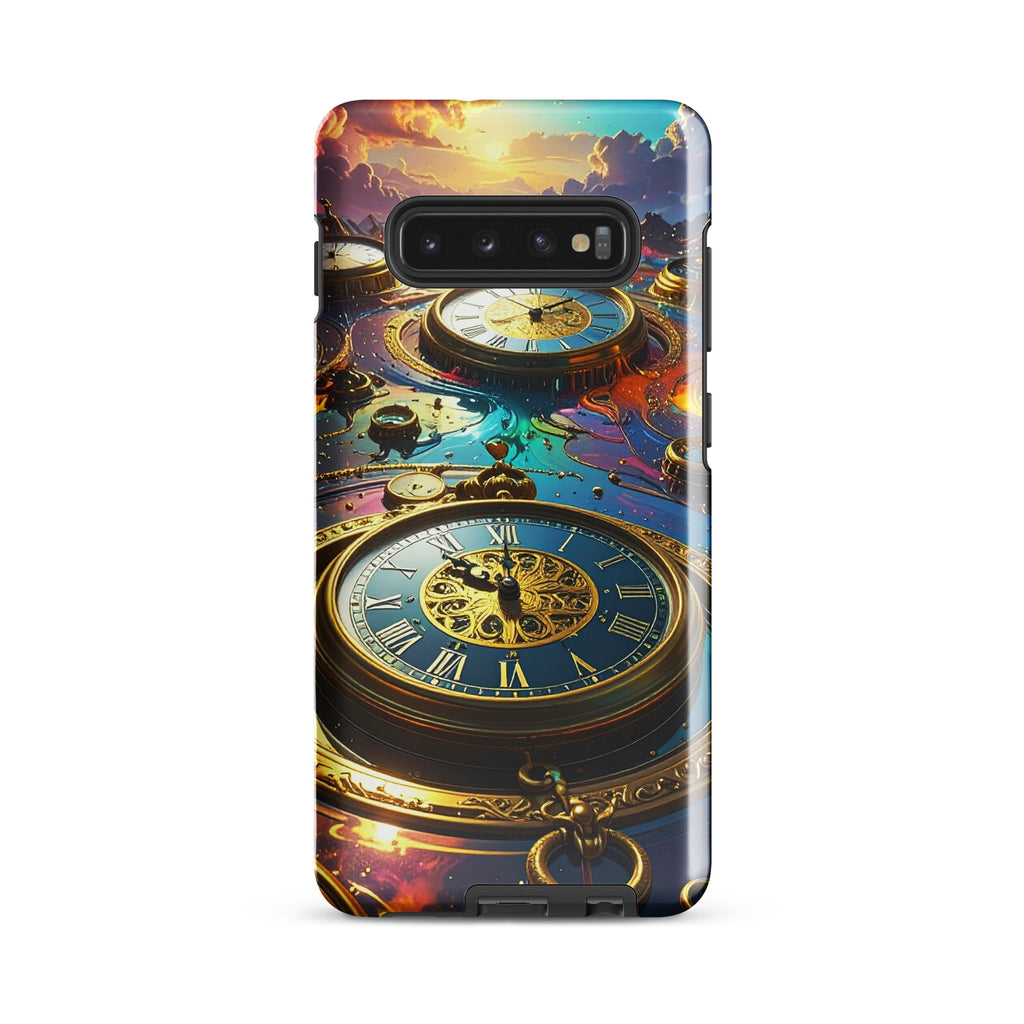 Carcasa Resistente para Samsung - Reino del Reloj Atemporal - CeluMovil