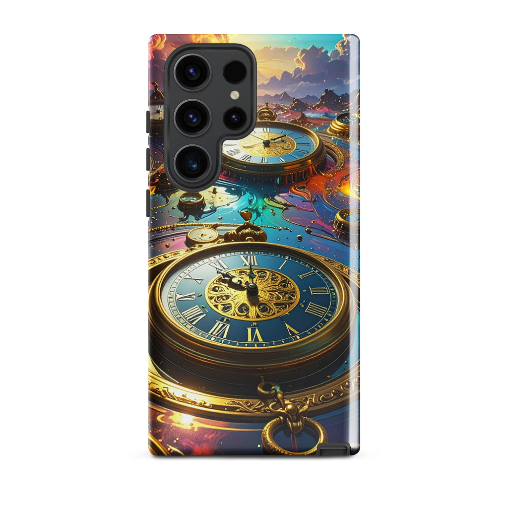Carcasa Resistente para Samsung - Reino del Reloj Atemporal - CeluMovil