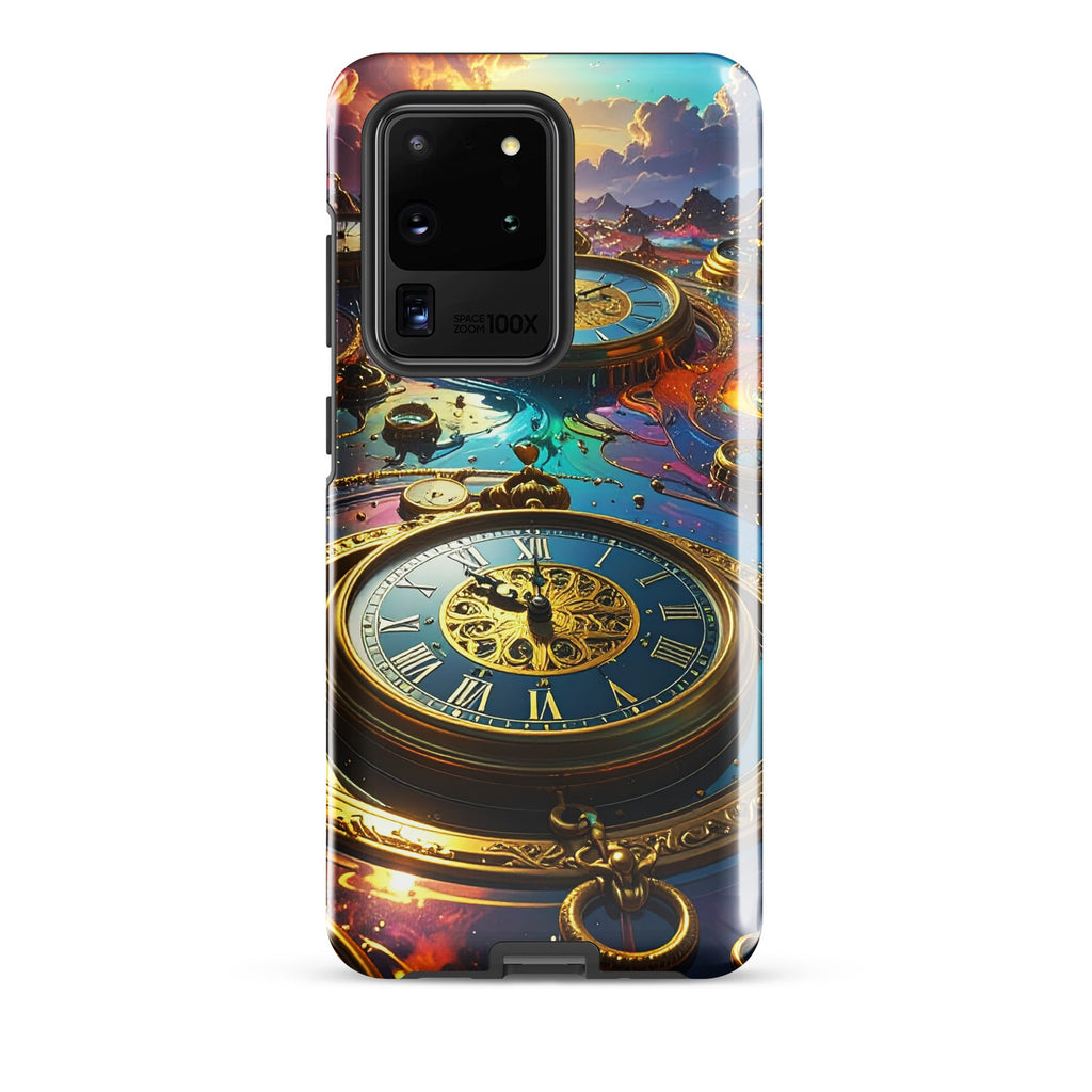 Carcasa Resistente para Samsung - Reino del Reloj Atemporal - CeluMovil