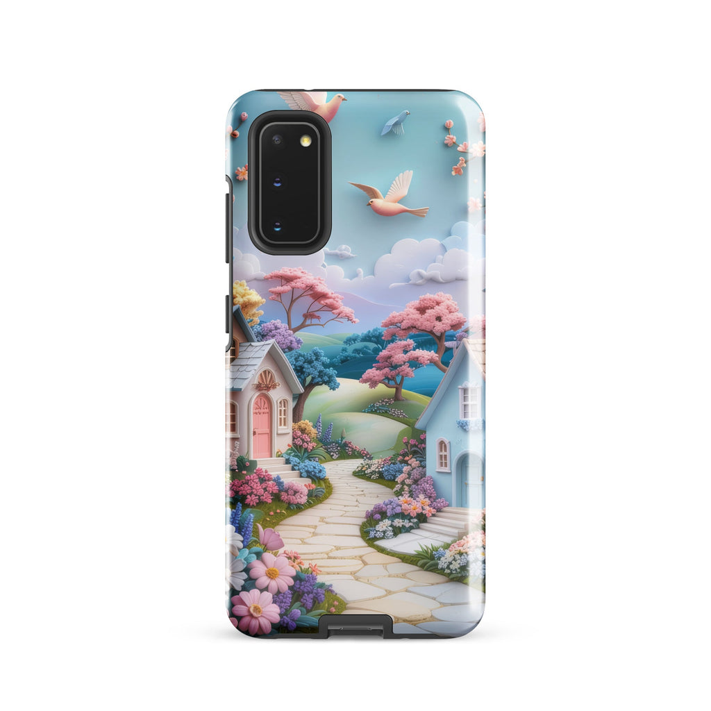 Carcasa Resistente para Samsung - Sendero del Pueblo Encantado - CeluMovil