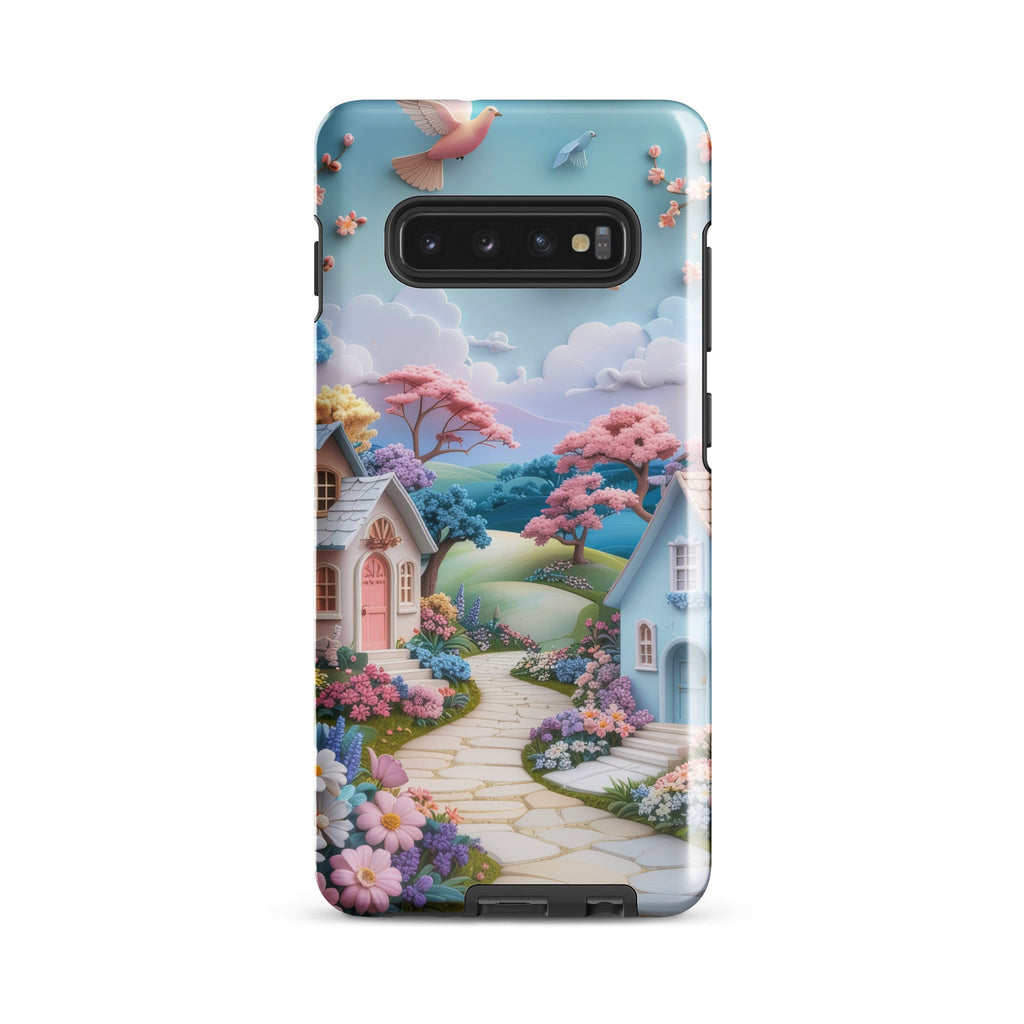 Carcasa Resistente para Samsung - Sendero del Pueblo Encantado - CeluMovil