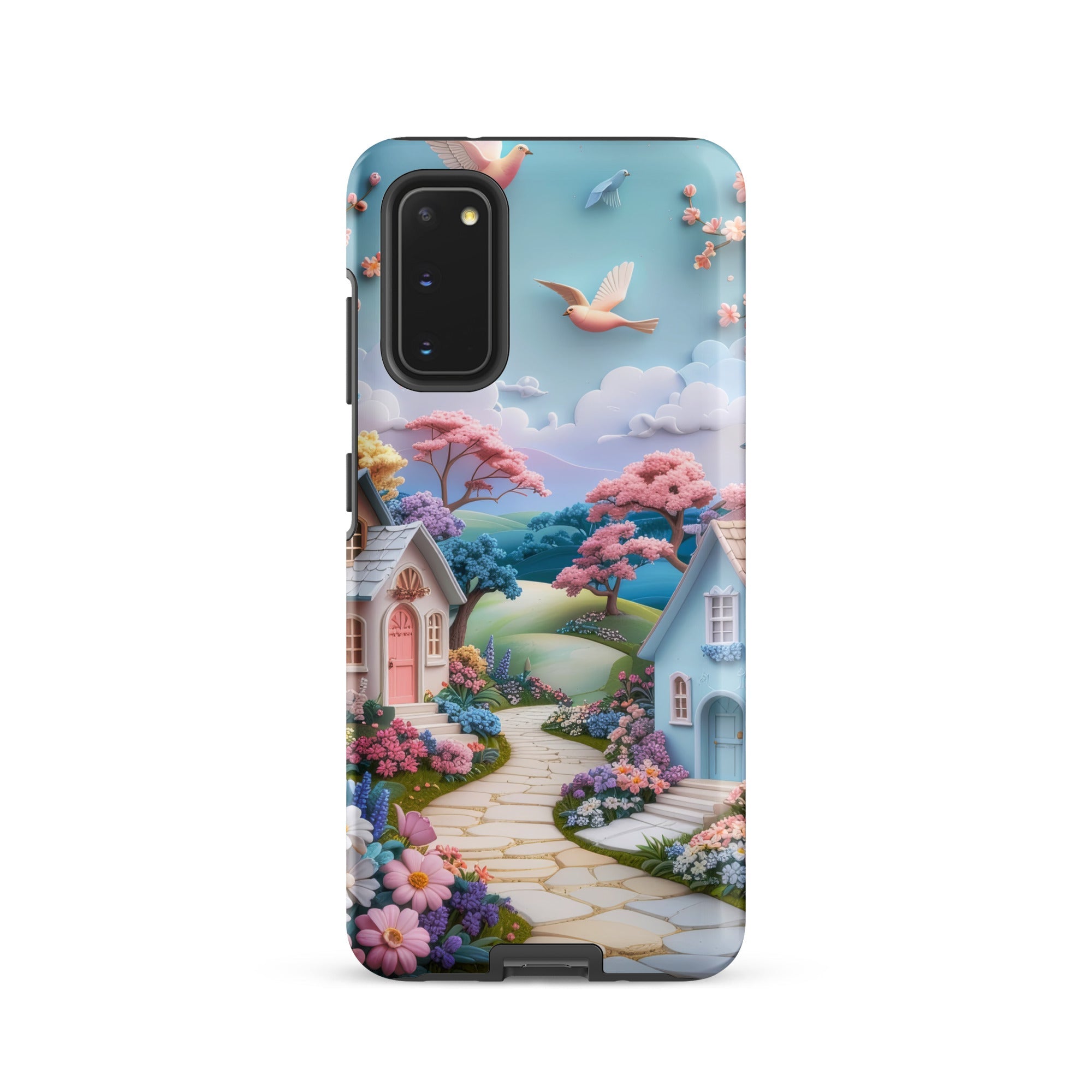 Carcasa Resistente para Samsung - Sendero del Pueblo Encantado - CeluMovil