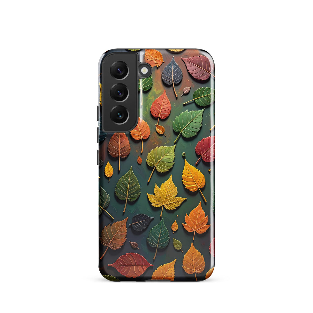 Carcasa Resistente para Samsung - Sinfonía de Hojas Otoñales - CeluMovil
