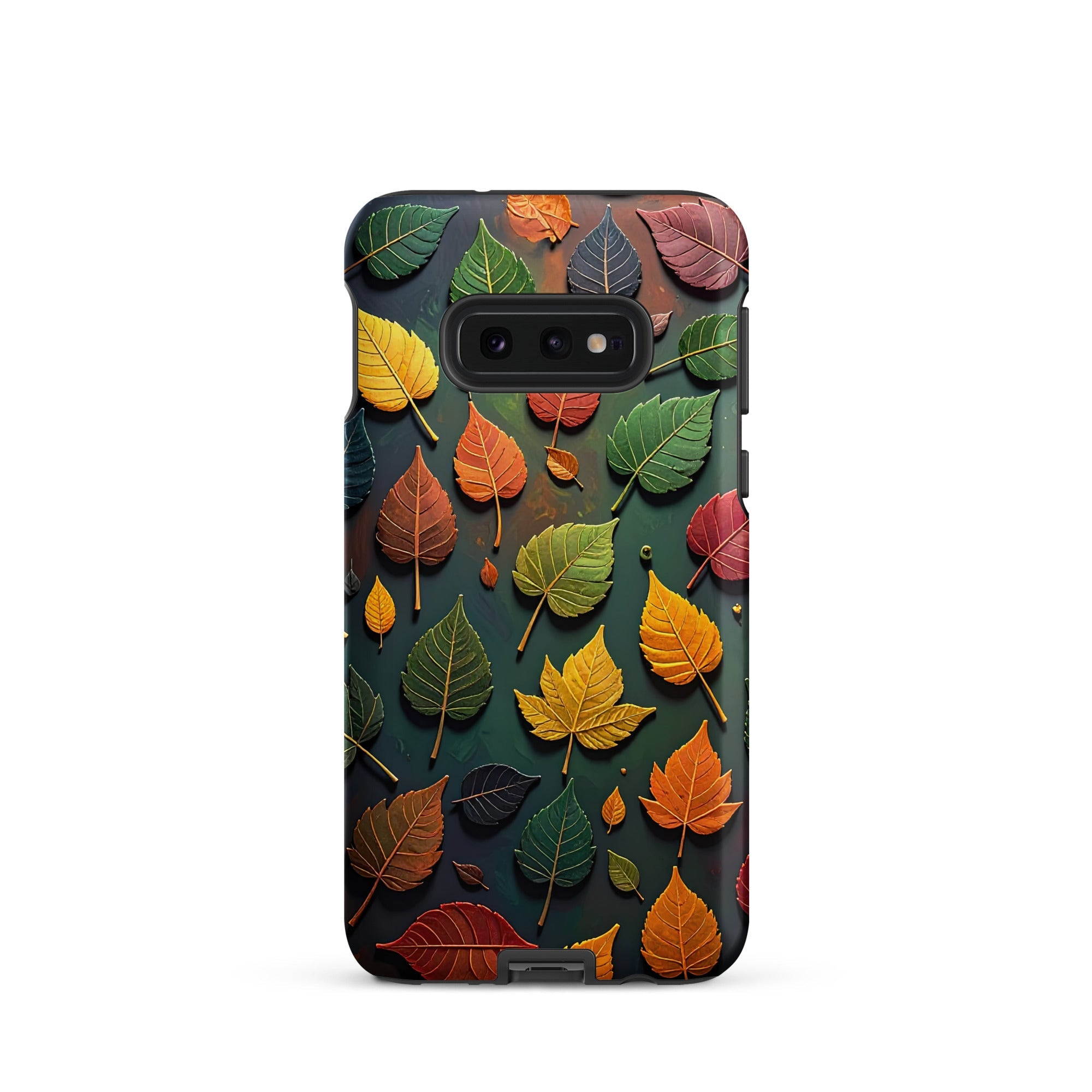 Carcasa Resistente para Samsung - Sinfonía de Hojas Otoñales - CeluMovil