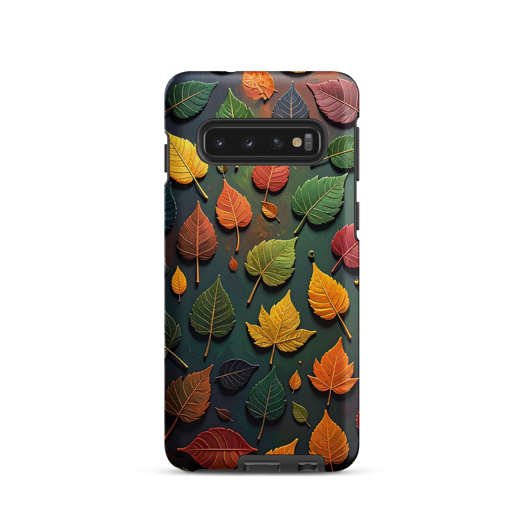 Carcasa Resistente para Samsung - Sinfonía de Hojas Otoñales - CeluMovil