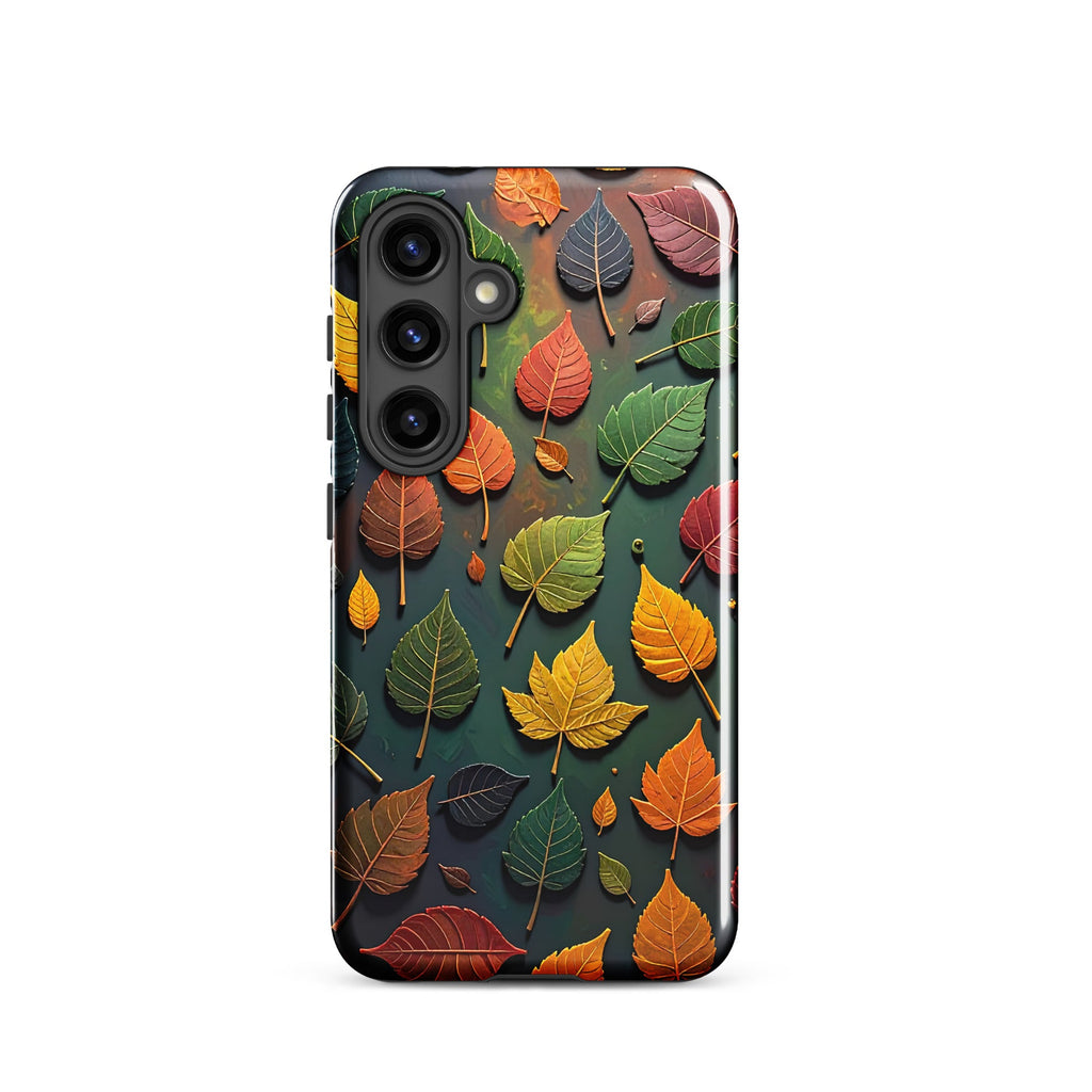 Carcasa Resistente para Samsung - Sinfonía de Hojas Otoñales - CeluMovil