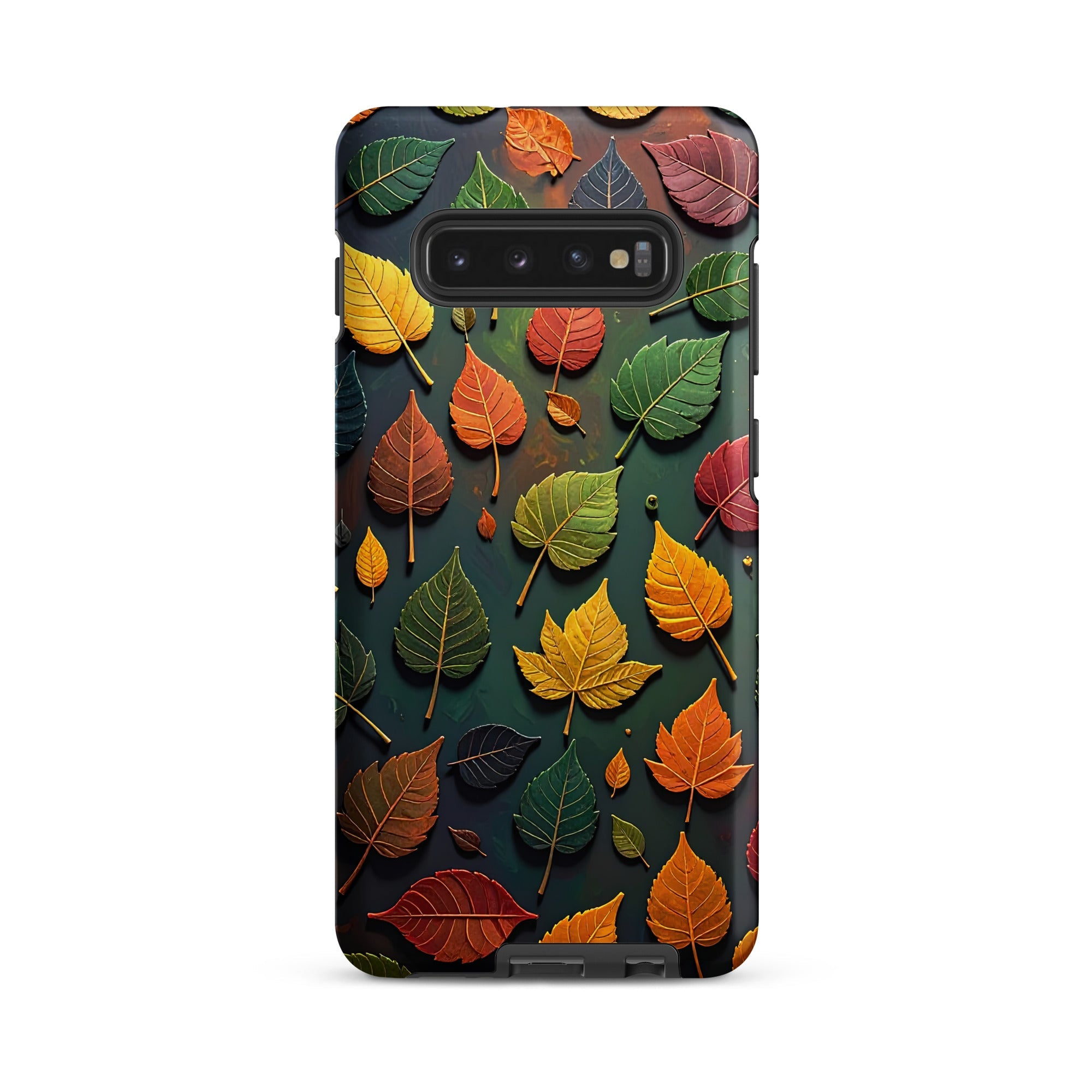 Carcasa Resistente para Samsung - Sinfonía de Hojas Otoñales - CeluMovil