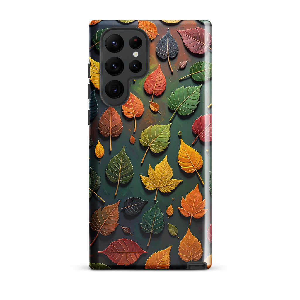 Carcasa Resistente para Samsung - Sinfonía de Hojas Otoñales - CeluMovil