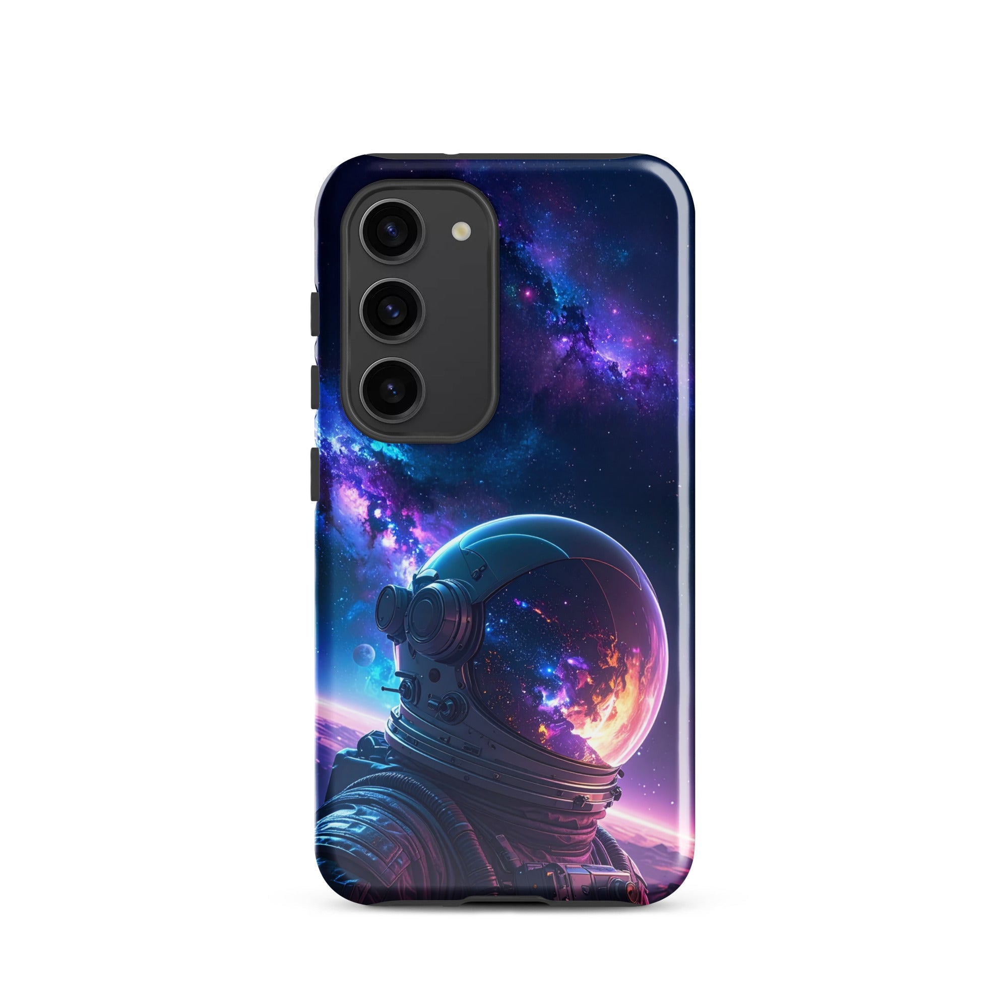 Carcasa Resistente para Samsung - Viaje de Astronauta Cósmico - CeluMovil