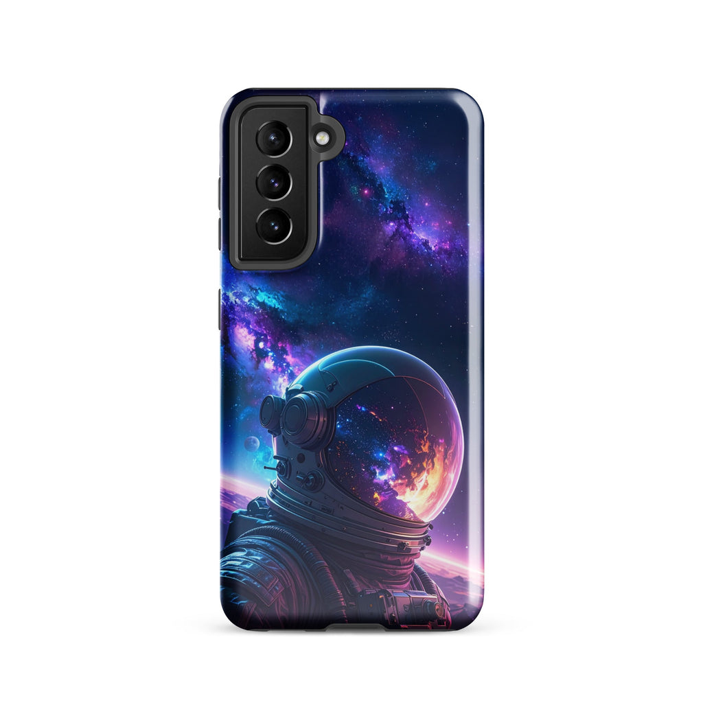 Carcasa Resistente para Samsung - Viaje de Astronauta Cósmico - CeluMovil