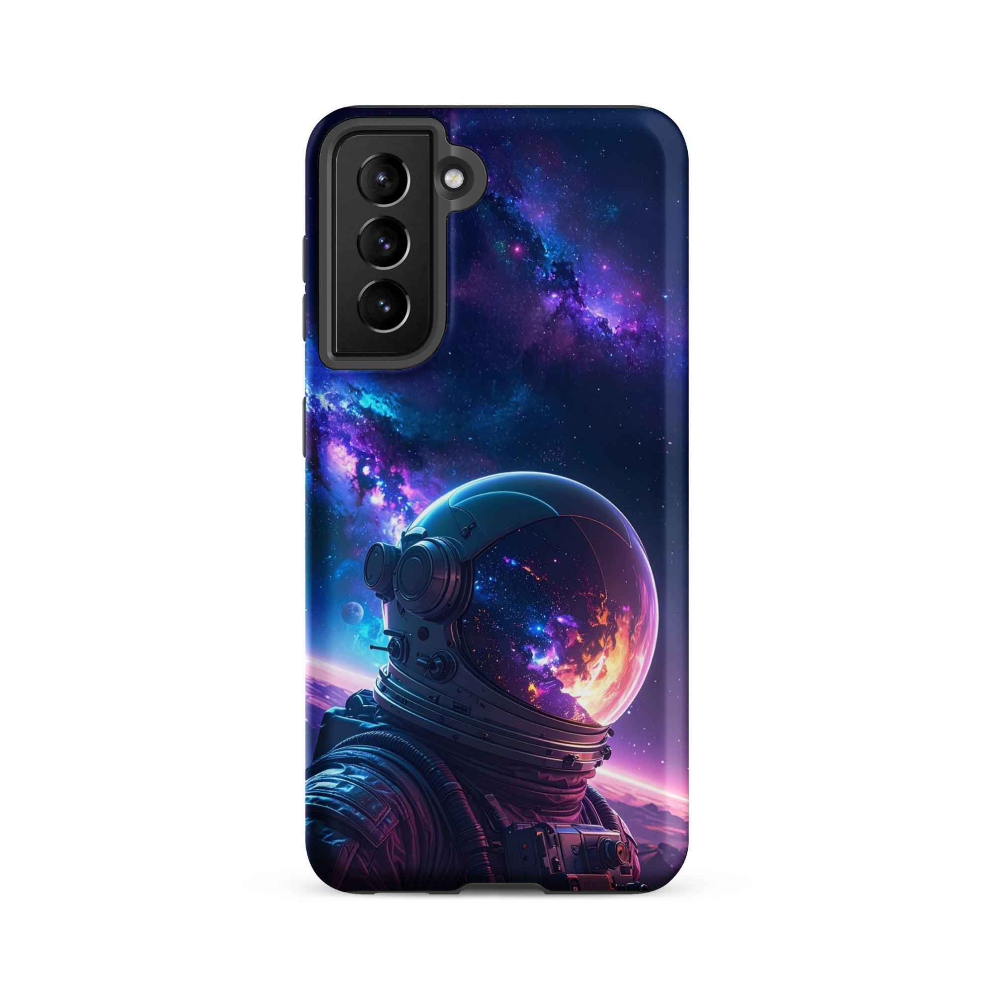 Carcasa Resistente para Samsung - Viaje de Astronauta Cósmico - CeluMovil