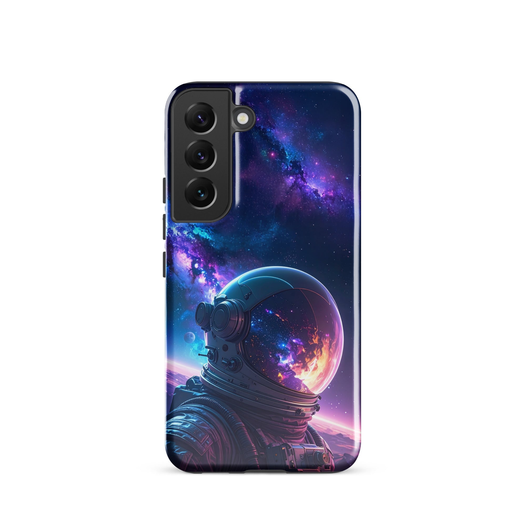 Carcasa Resistente para Samsung - Viaje de Astronauta Cósmico - CeluMovil