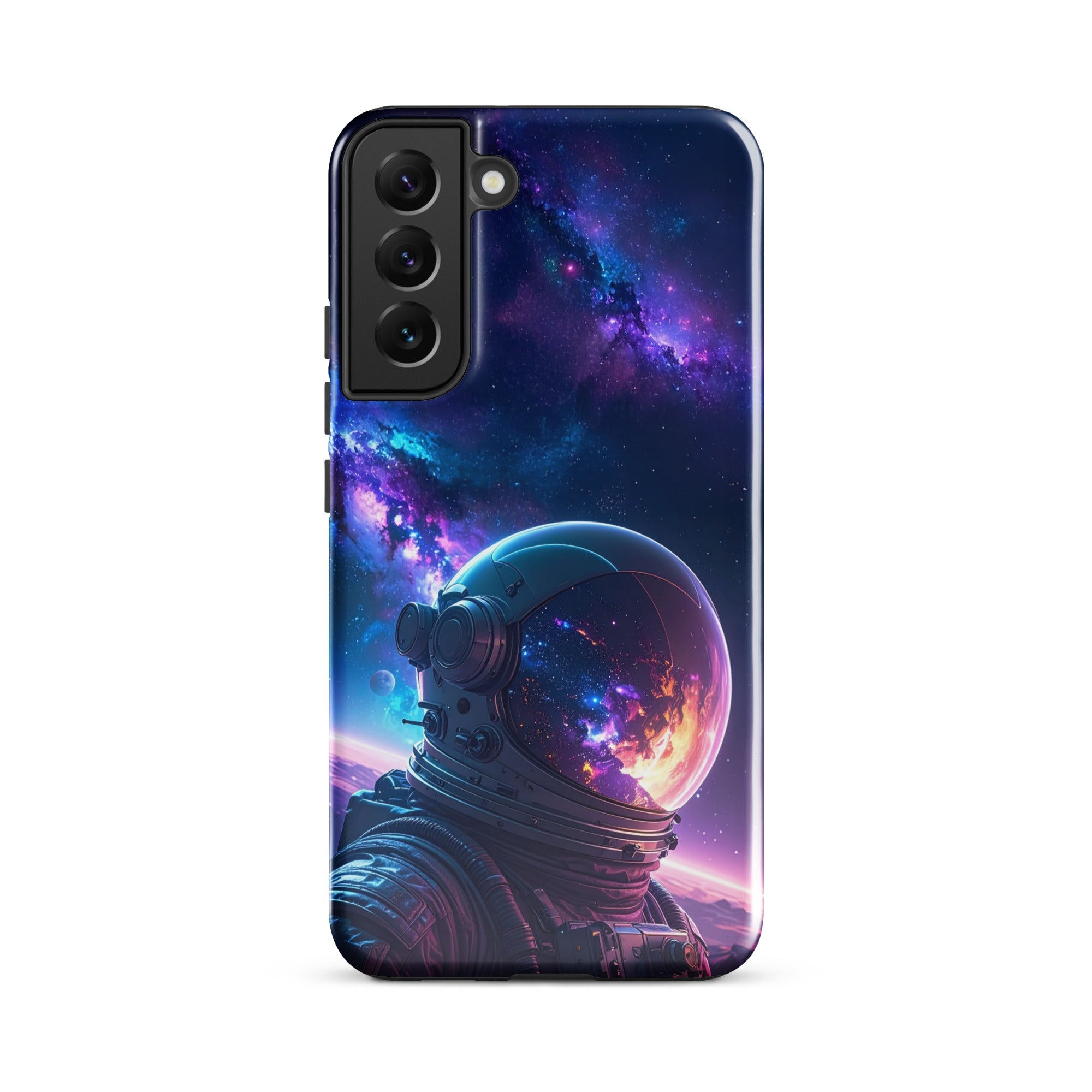 Carcasa Resistente para Samsung - Viaje de Astronauta Cósmico - CeluMovil