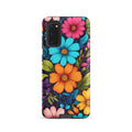Carcasa resistente para Samsung - Vibrante diseño botánico - CeluMovil