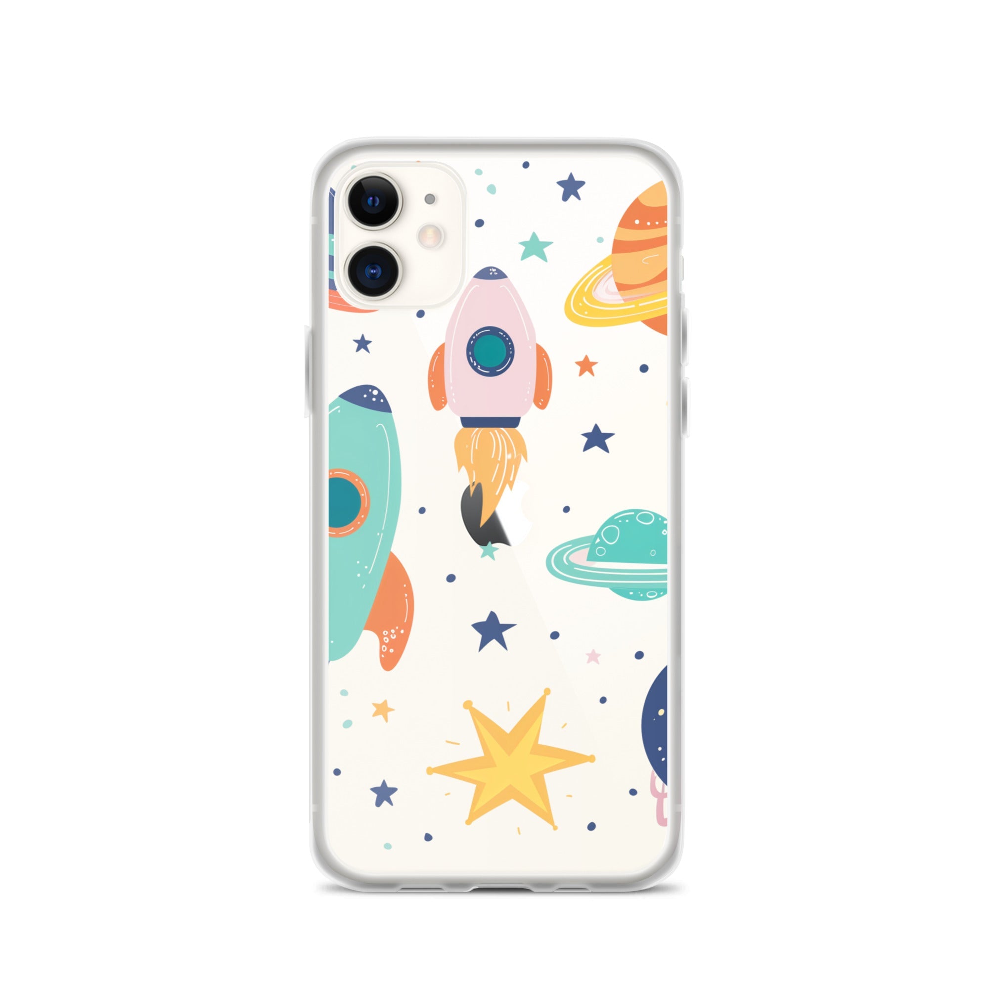 Funda transparente para iPhone - Stickers Astronomia - CeluMovil
