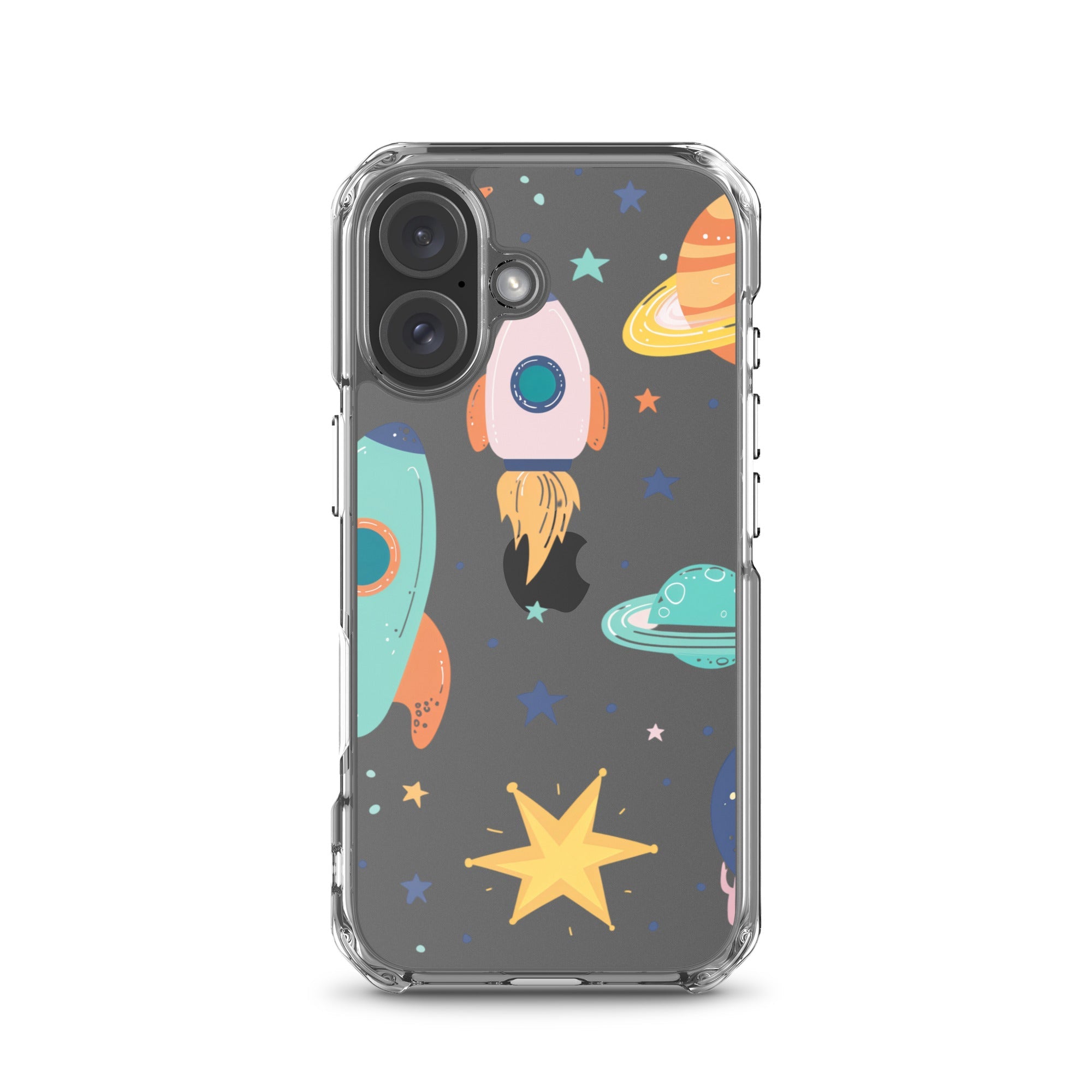 Funda transparente para iPhone - Stickers Astronomia - CeluMovil