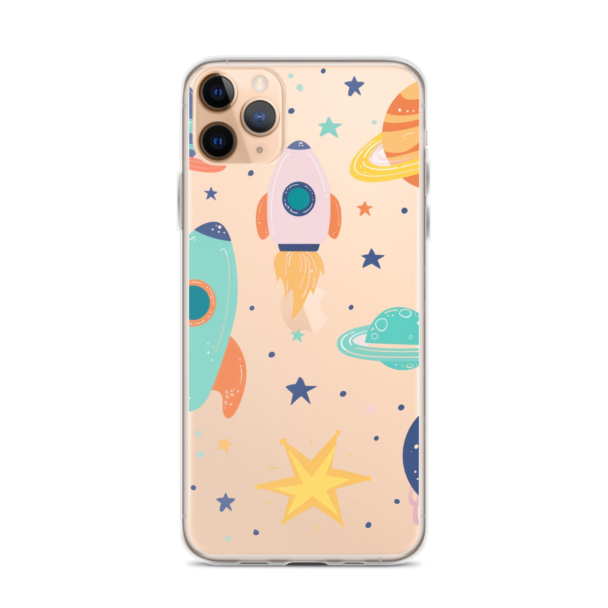 Funda transparente para iPhone - Stickers Astronomia - CeluMovil