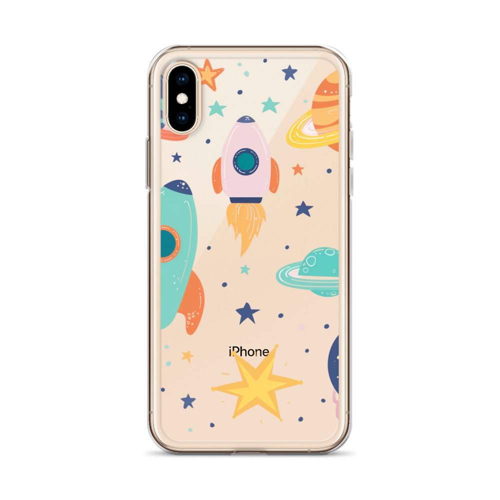 Funda transparente para iPhone - Stickers Astronomia - CeluMovil
