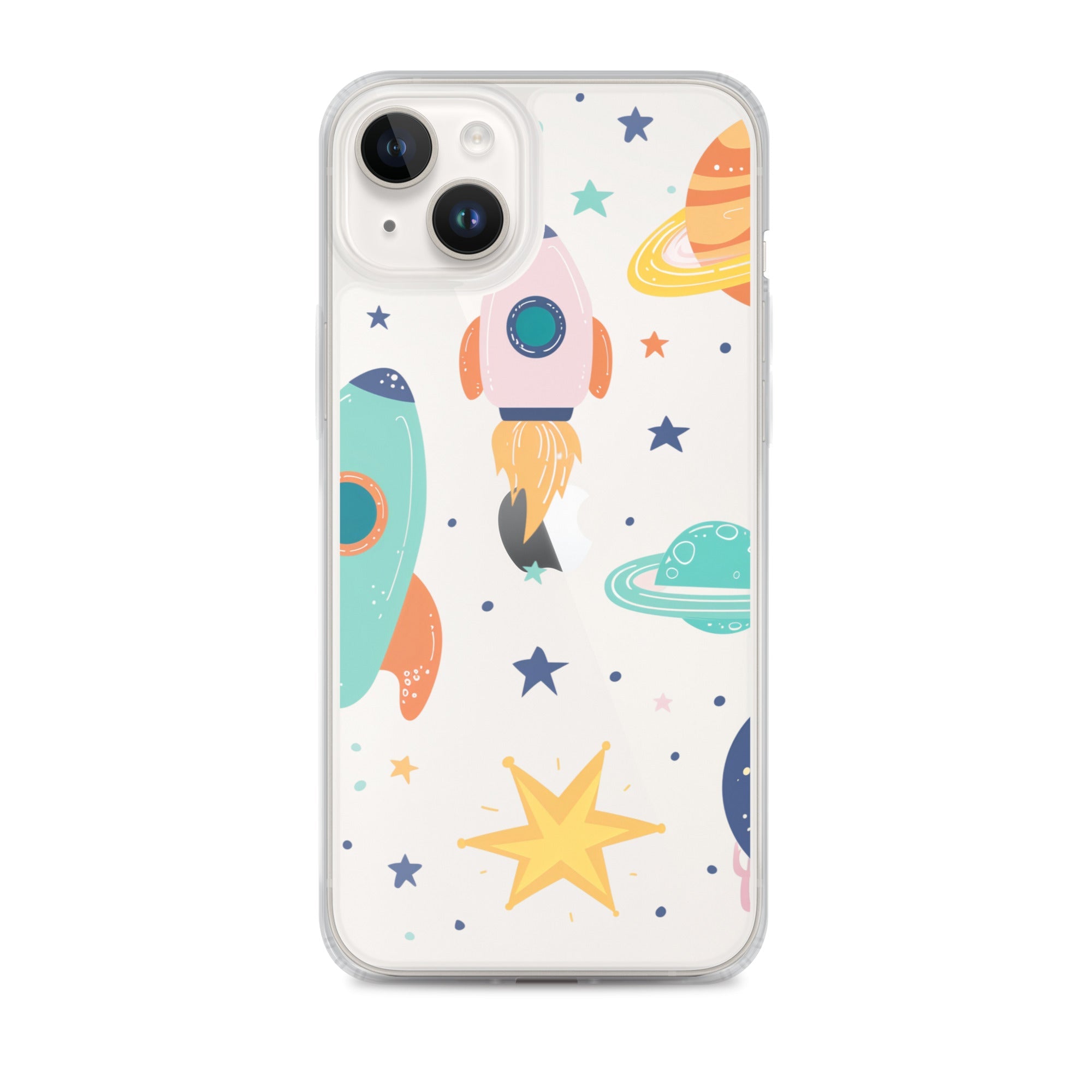Funda transparente para iPhone - Stickers Astronomia - CeluMovil