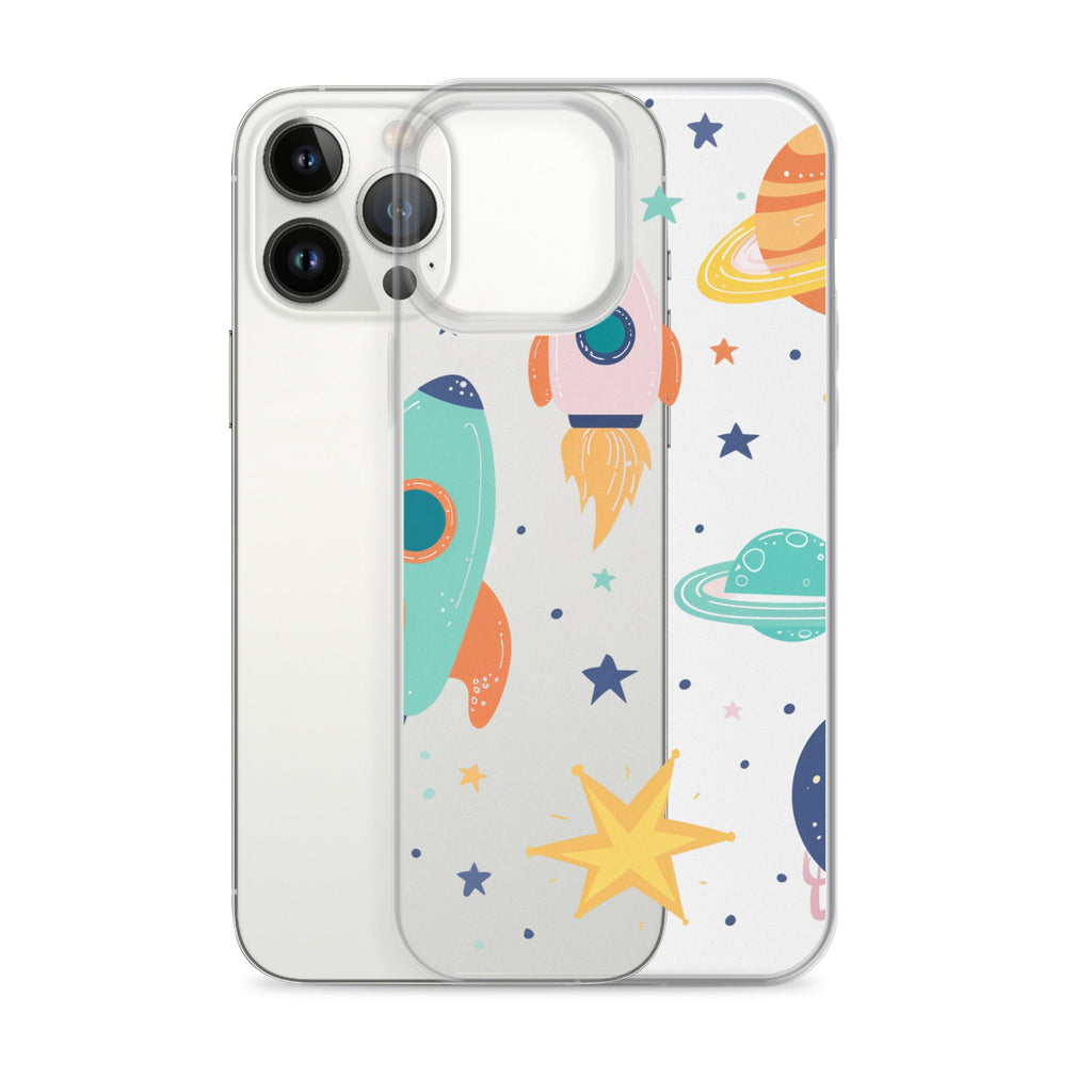 Funda transparente para iPhone - Stickers Astronomia - CeluMovil