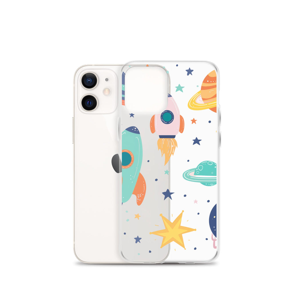 Funda transparente para iPhone - Stickers Astronomia - CeluMovil