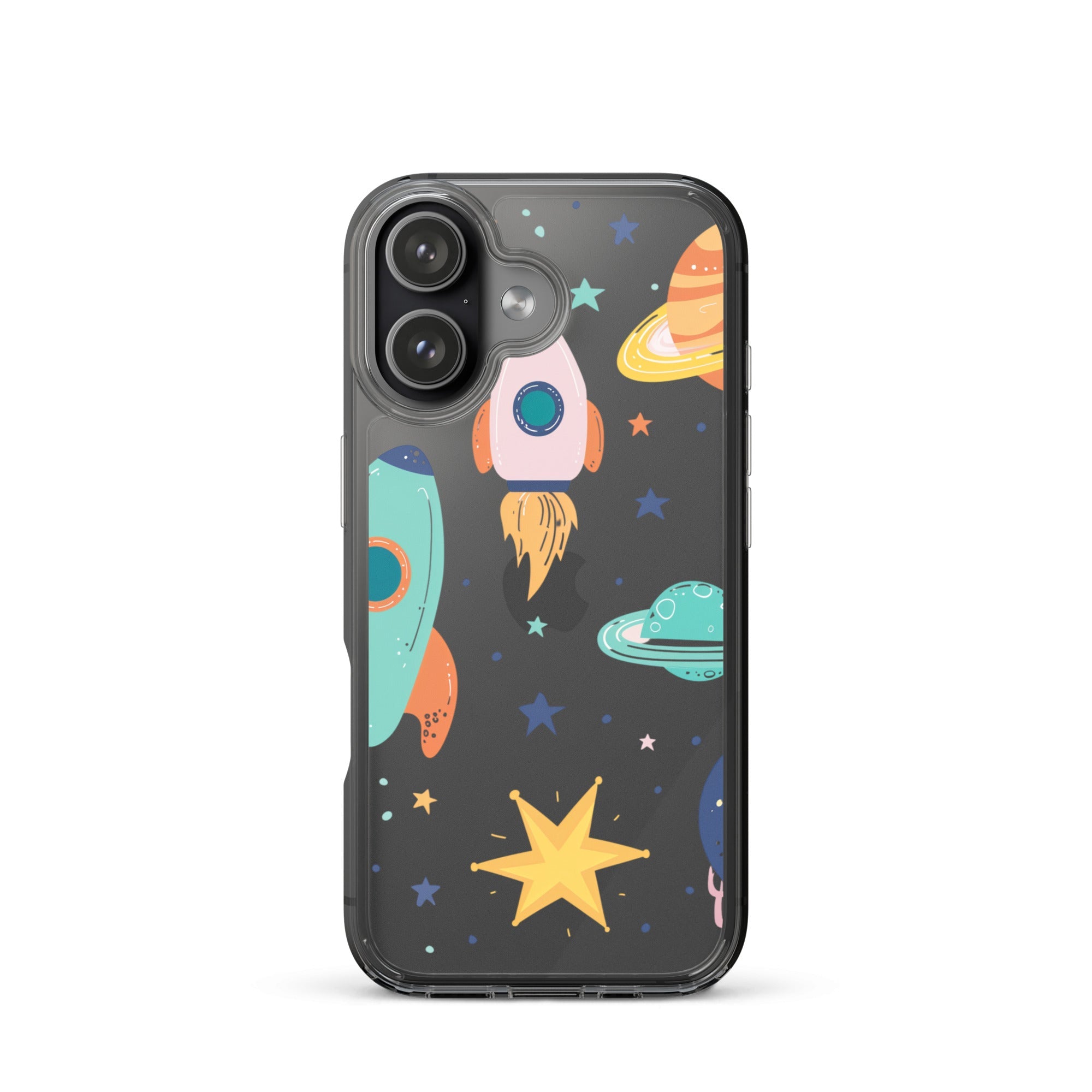 Funda transparente para iPhone - Stickers Astronomia - CeluMovil