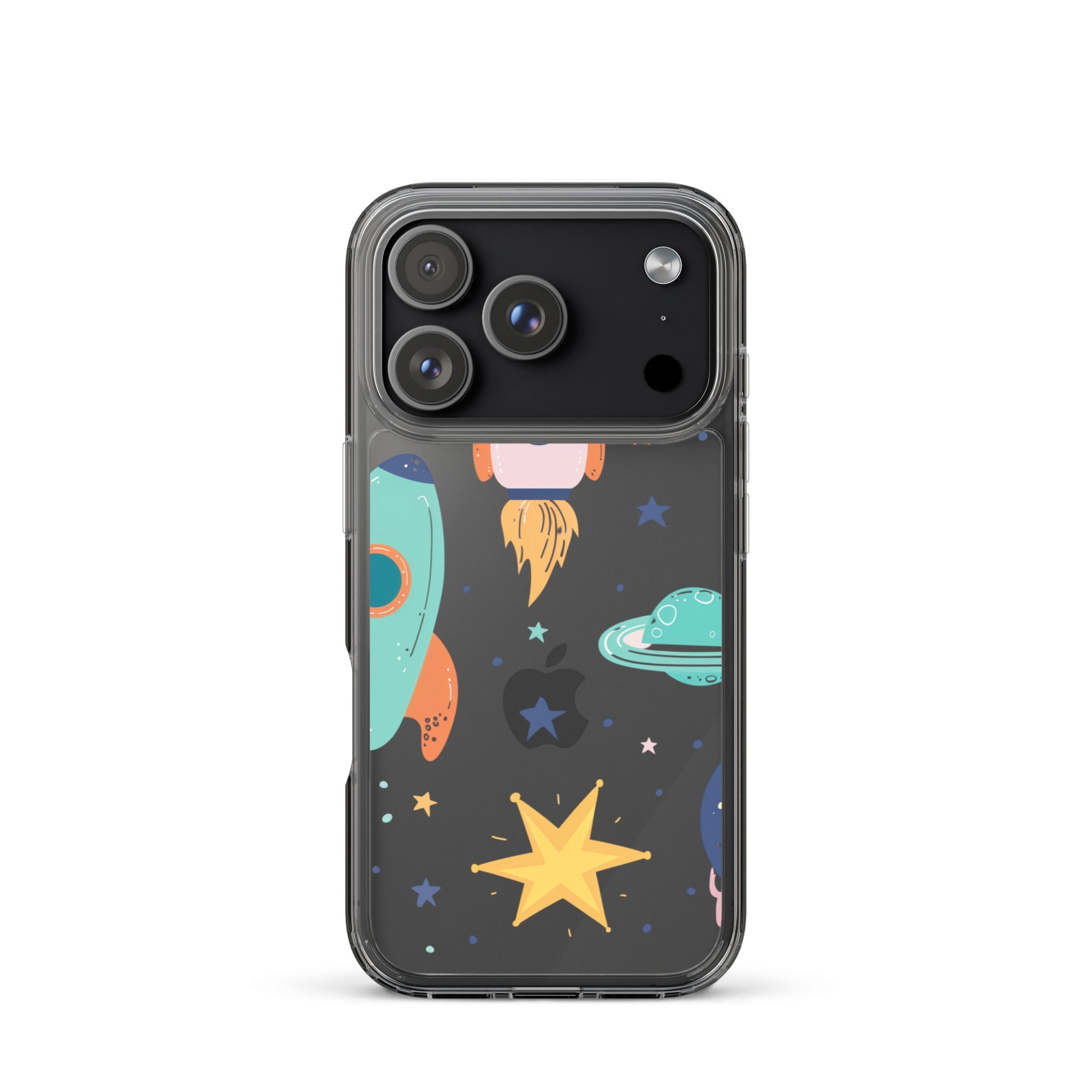 Funda transparente para iPhone - Stickers Astronomia - CeluMovil