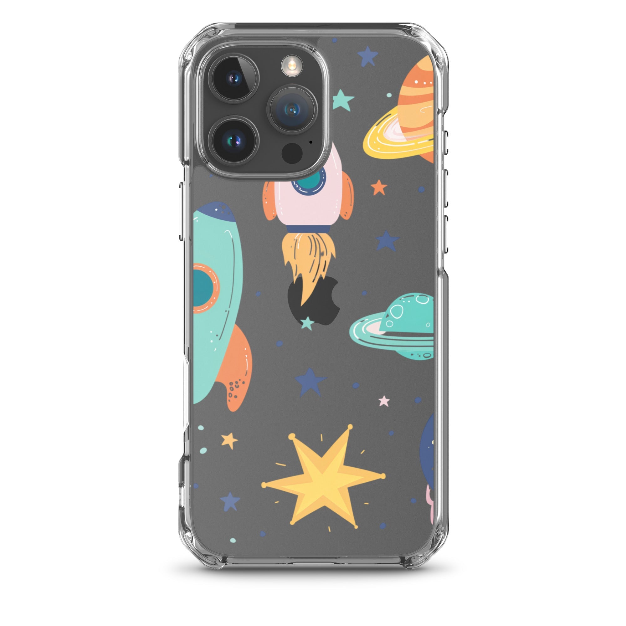 Funda transparente para iPhone - Stickers Astronomia - CeluMovil