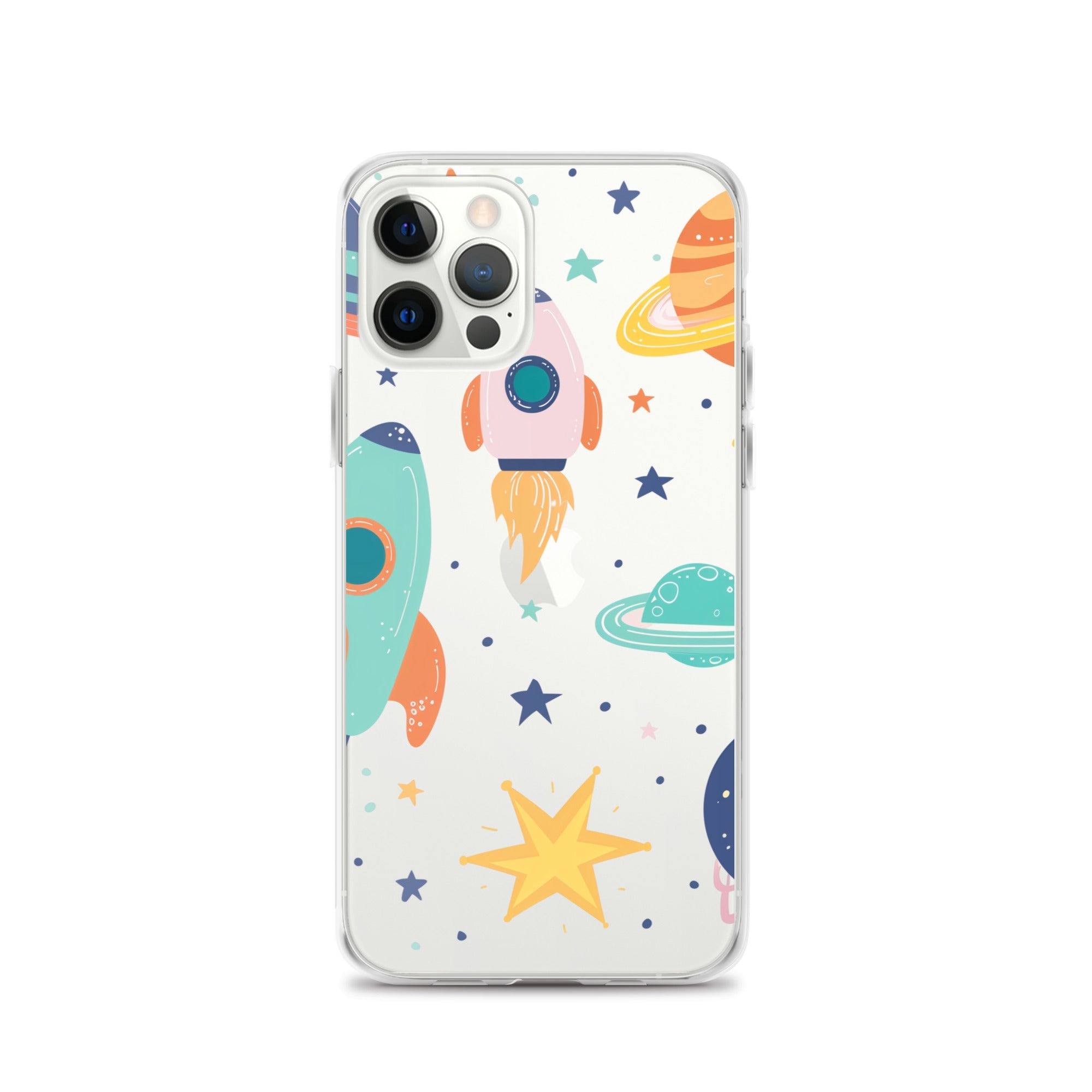 Funda transparente para iPhone - Stickers Astronomia - CeluMovil