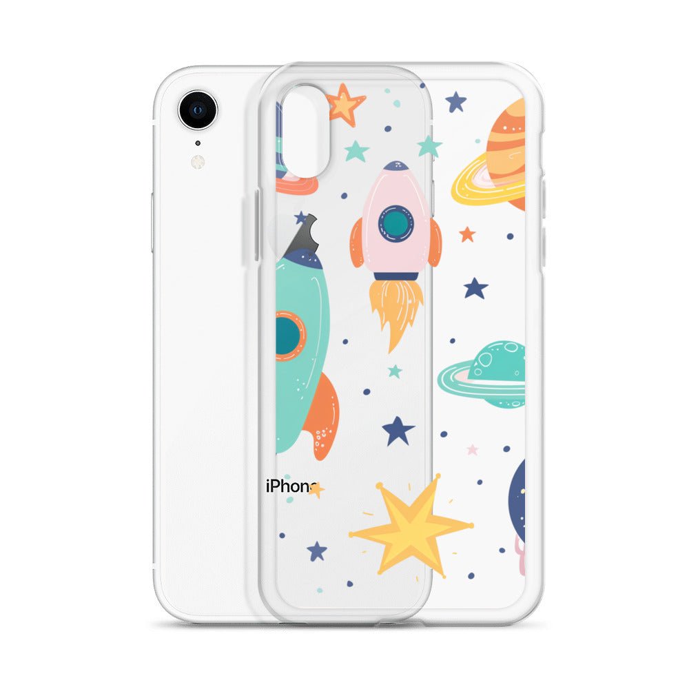 Funda transparente para iPhone - Stickers Astronomia - CeluMovil