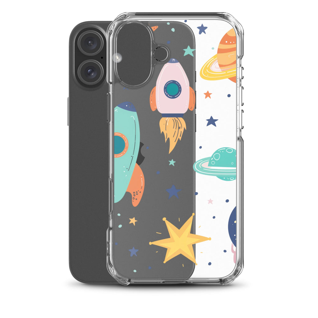 Funda transparente para iPhone - Stickers Astronomia - CeluMovil