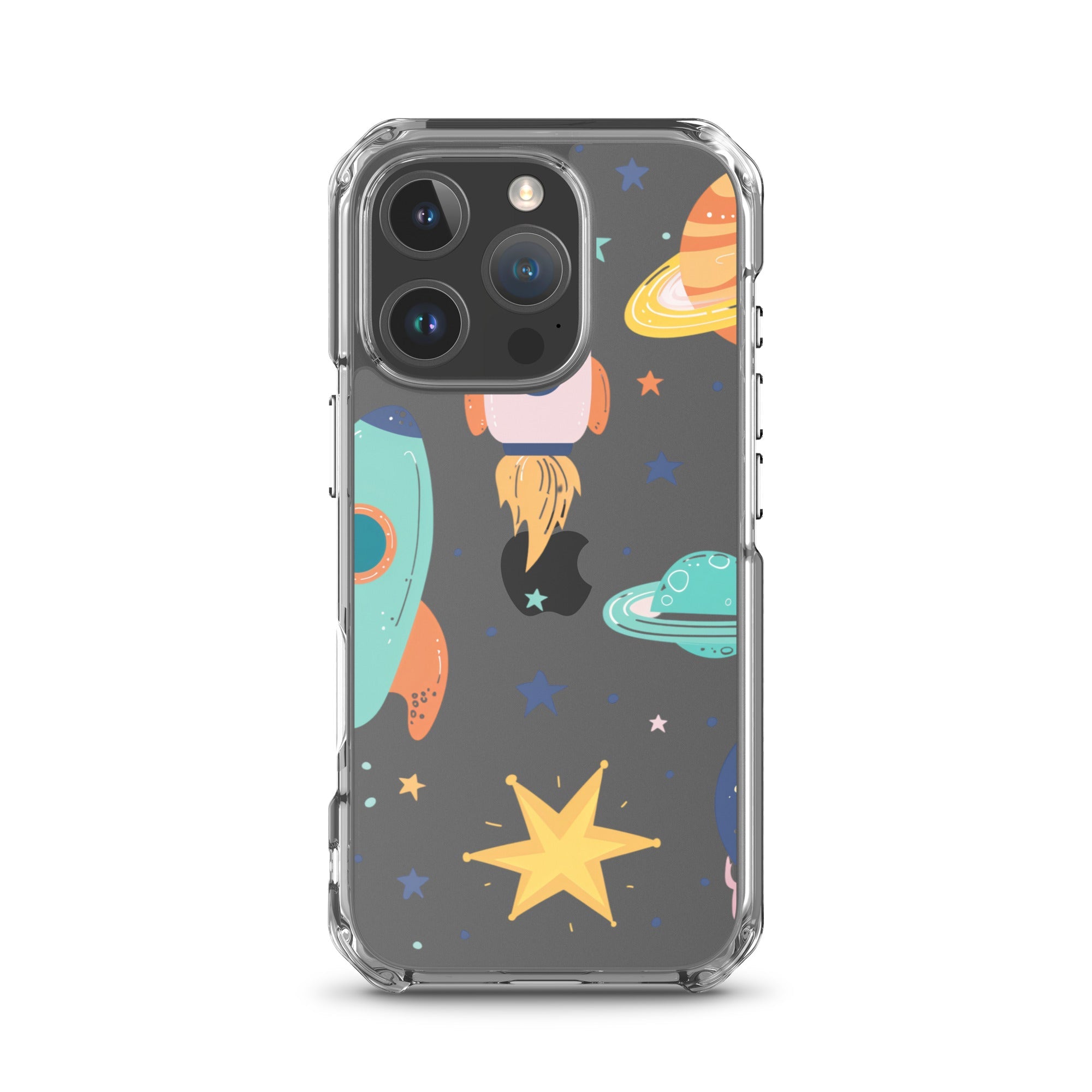 Funda transparente para iPhone - Stickers Astronomia - CeluMovil