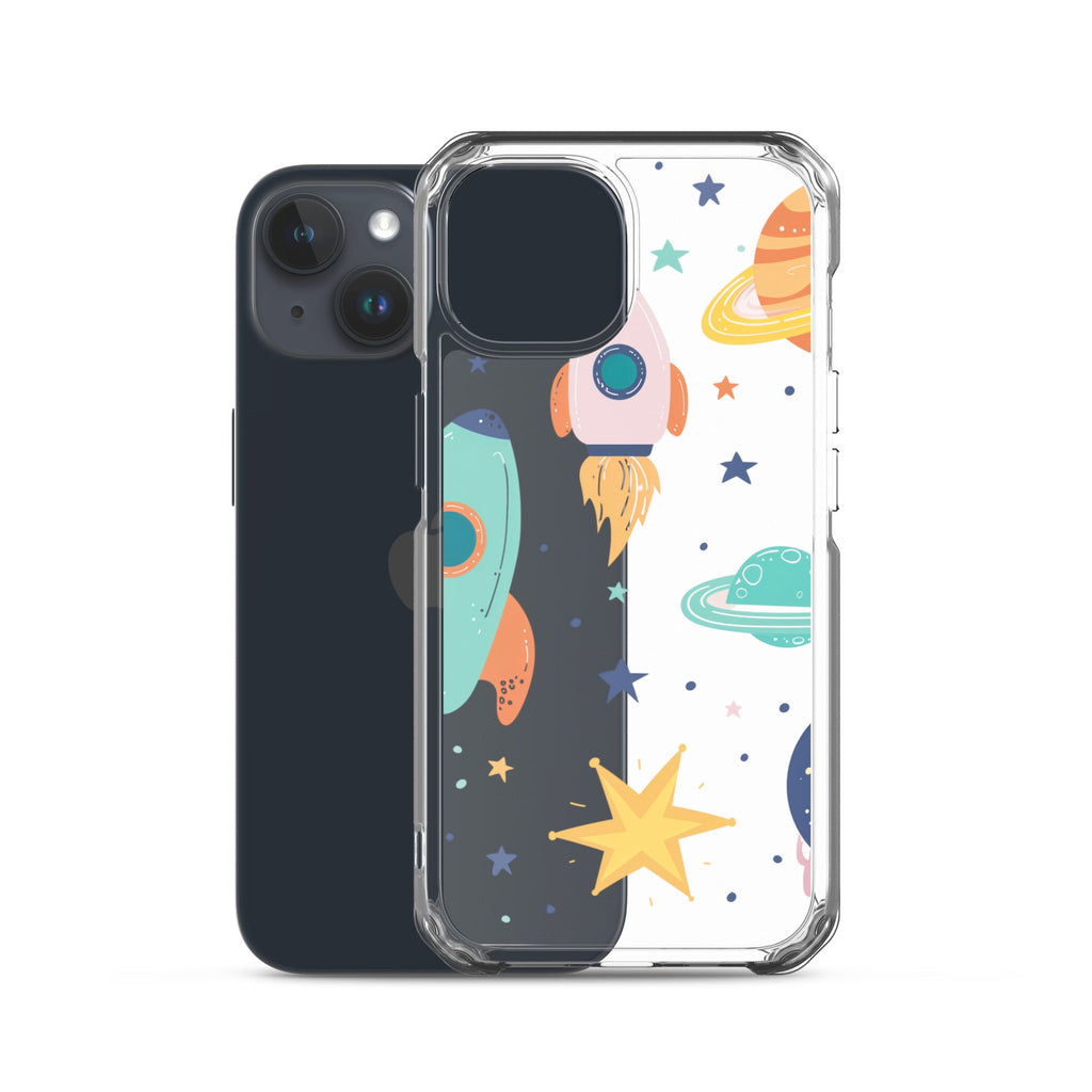 Funda transparente para iPhone - Stickers Astronomia - CeluMovil