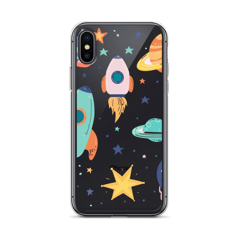 Funda transparente para iPhone - Stickers Astronomia - CeluMovil